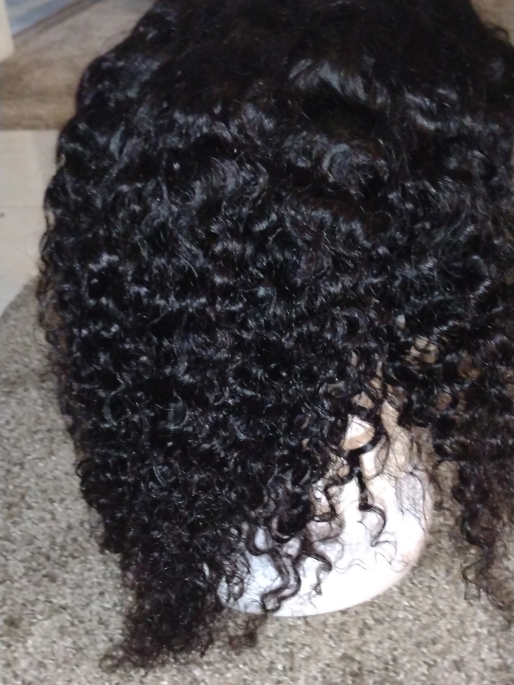 Silkwave 360° Glueless Curly Wig - Black - - Picture 13 of 15